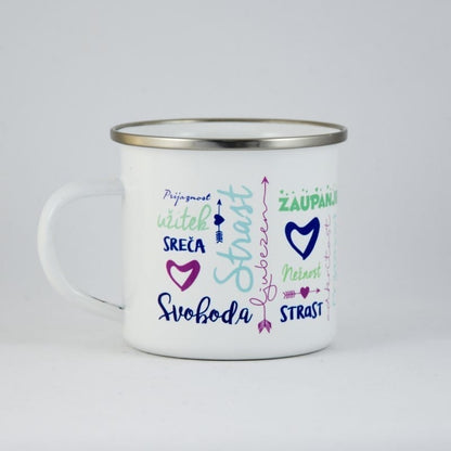 Retro škodelica - Ljubezen