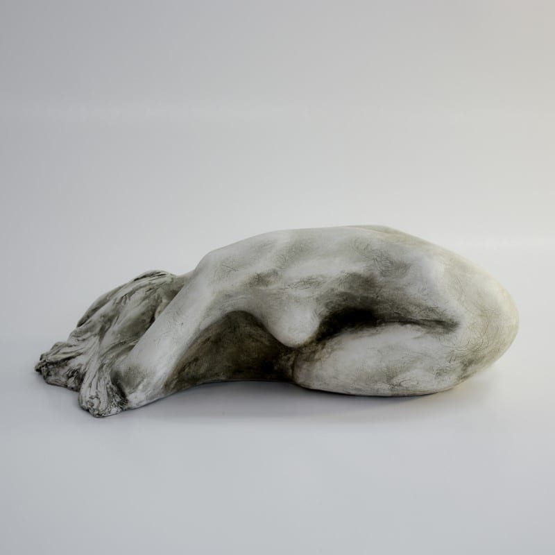 Ležeči ženski akt - Joga