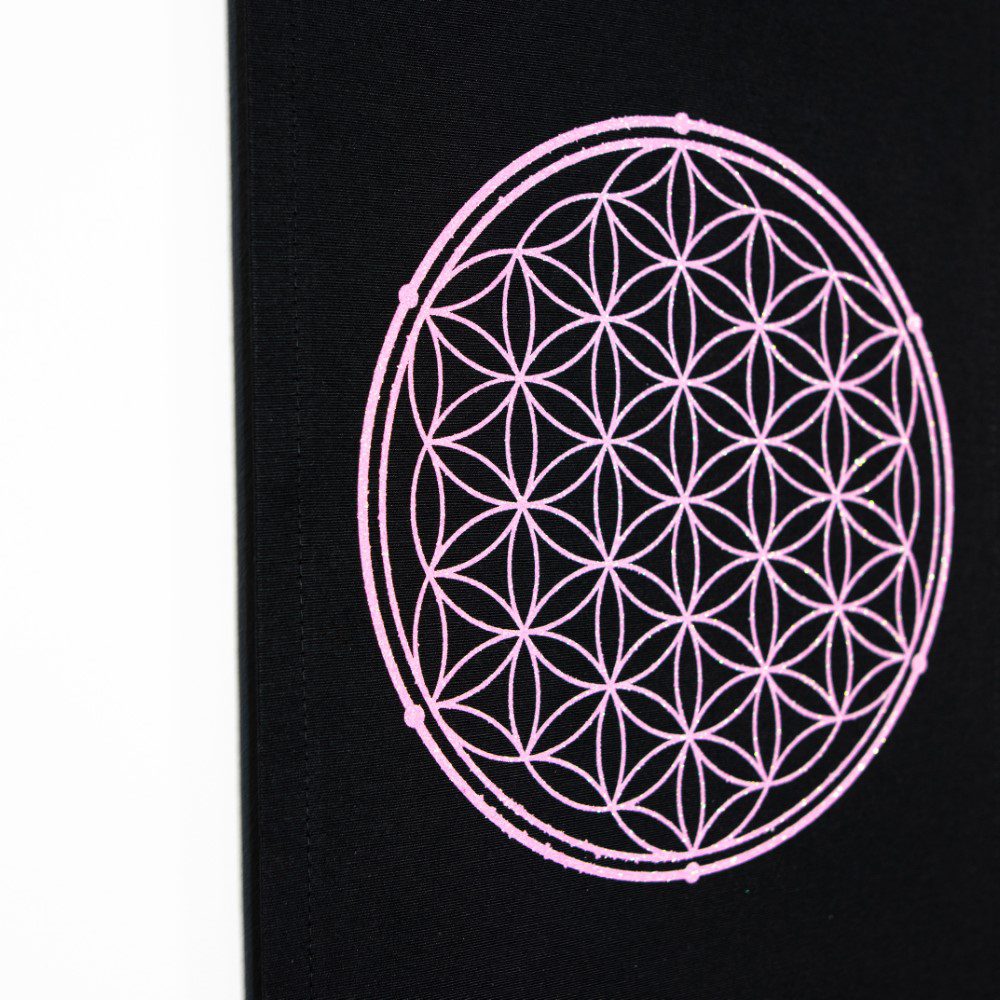 Platno s simbolom svete geometrije - Cvet življenja