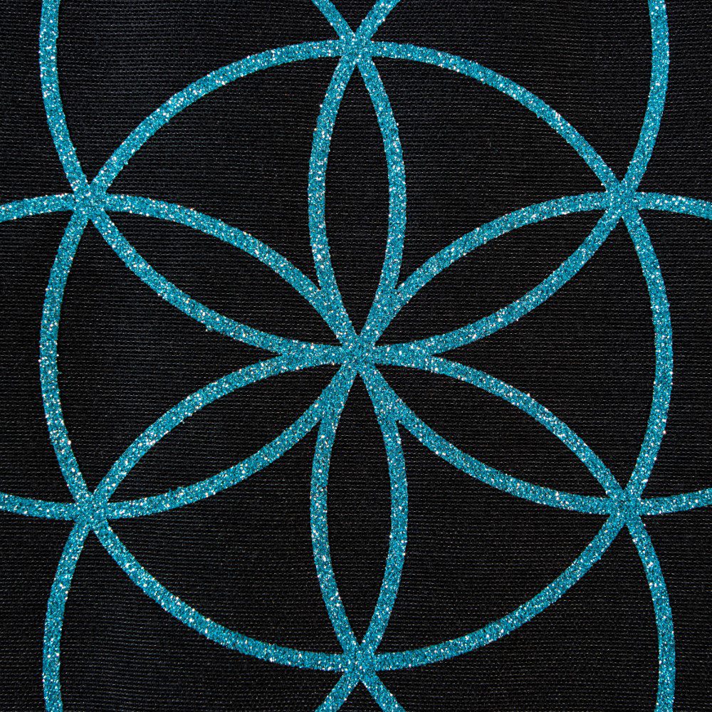 Platno s simbolom svete geometrije - Seme življenja