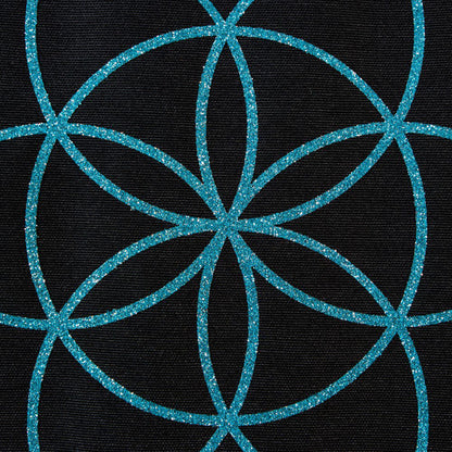 Platno s simbolom svete geometrije - Seme življenja